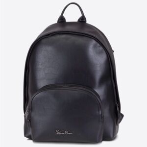 Silver Cross Diaper Bag in Vegan black Leather NWT